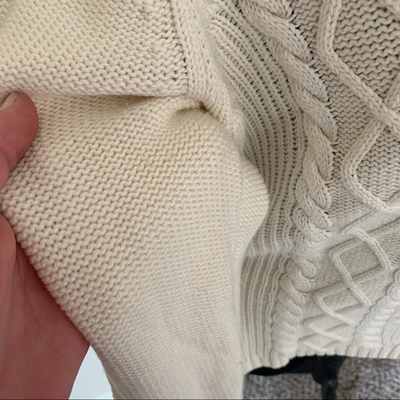 Banana Republic Cream Colored Sweater sz XL - Picture 3 of 6